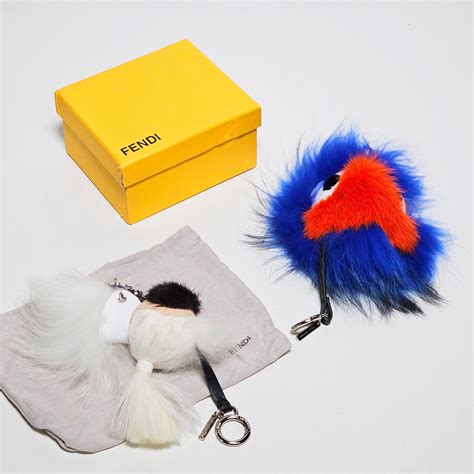 fendi fur charm replica|Pom.